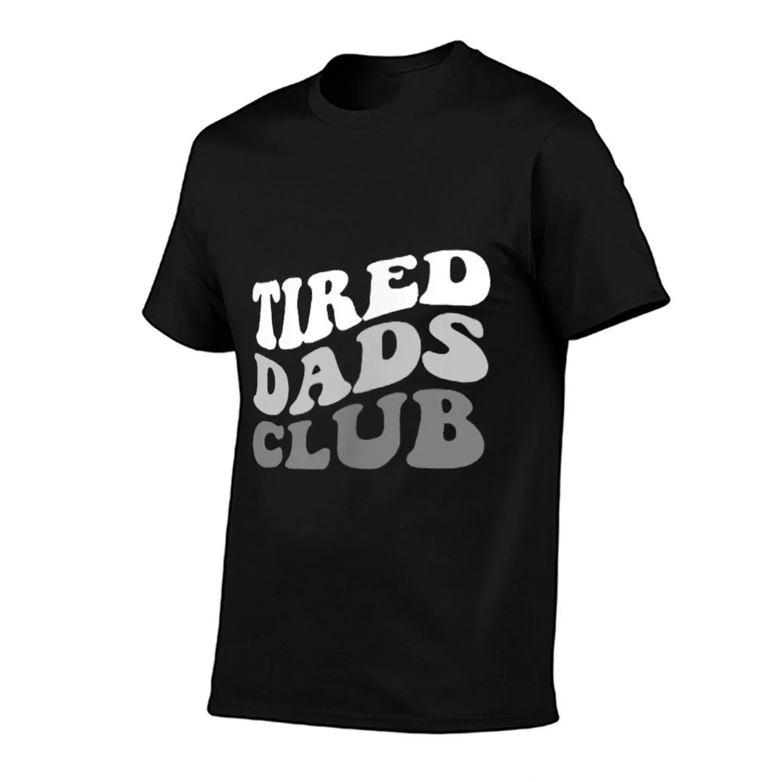 Tired Dad Club Playmat Car Race Track Dad Father's Day  High-quality Stitching T-Shirt