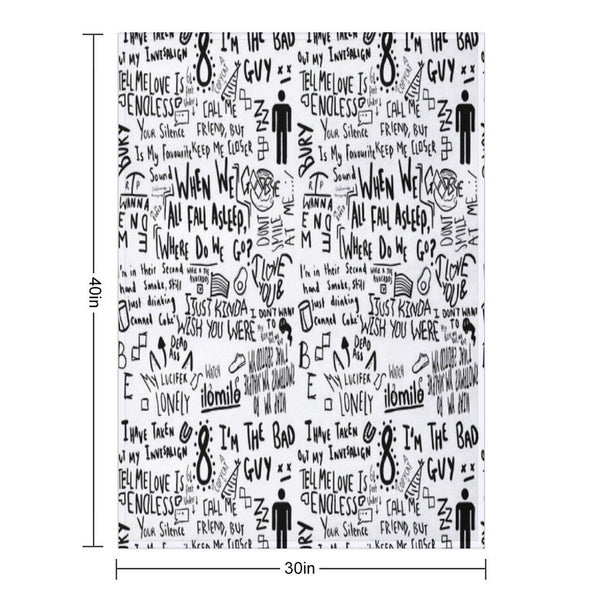 Billie Eilish Throw Blanket