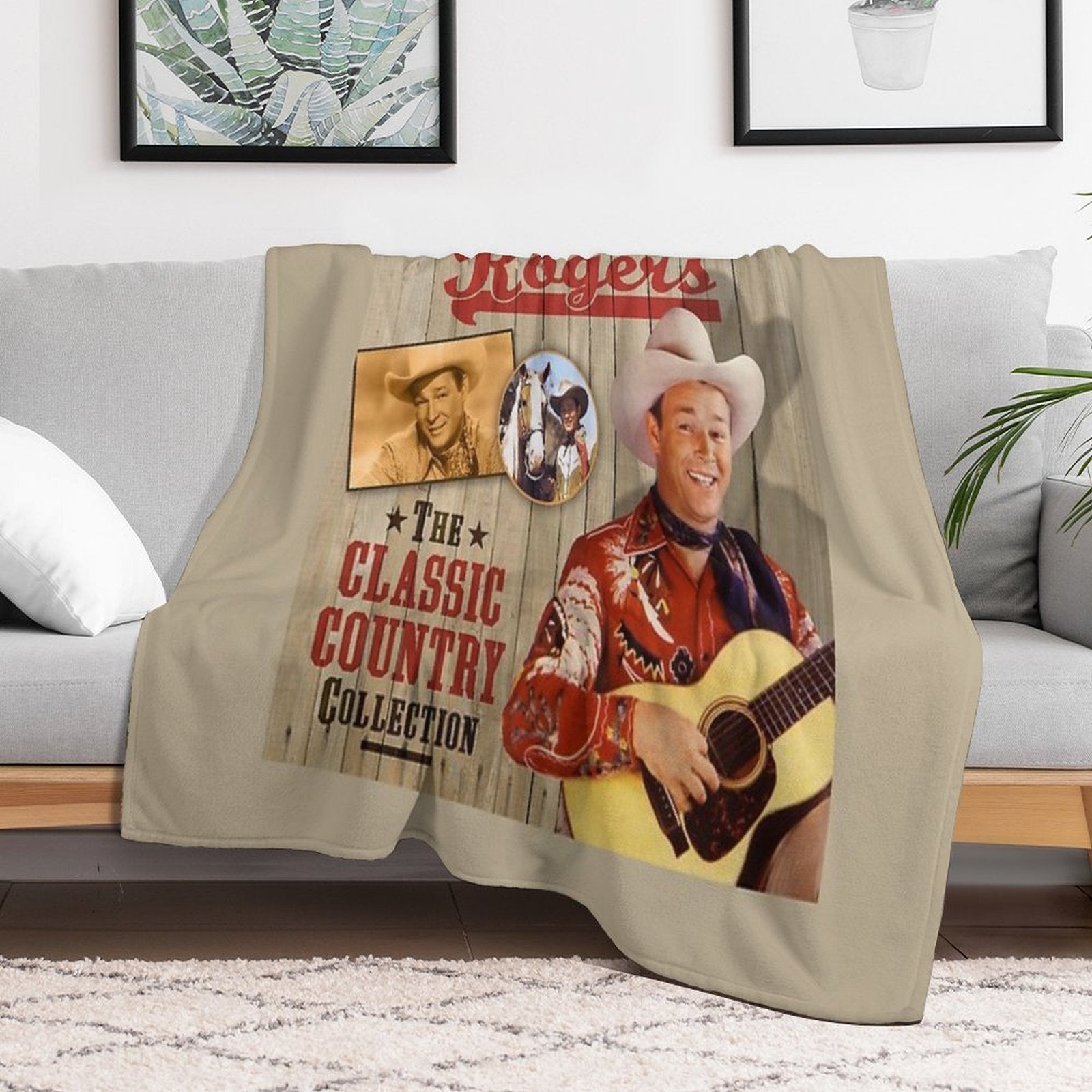 Roy Rogers – The Classic Country Collection Compact Throw Blanket