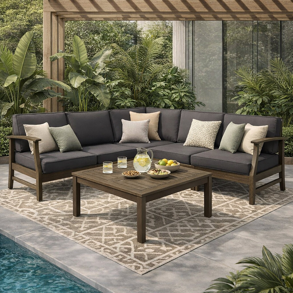 Perla 6-Pcs Sofa Set