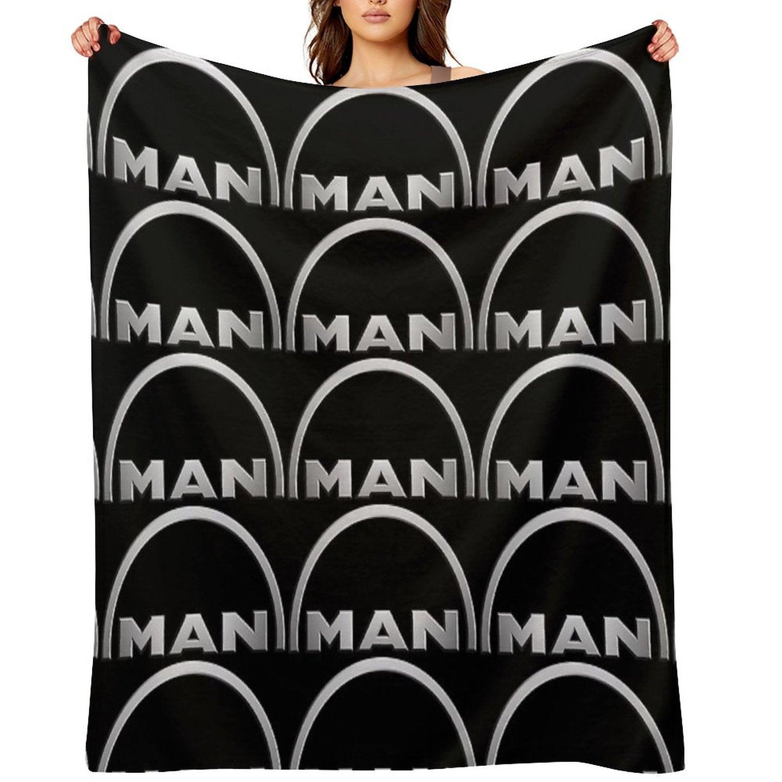 MAN Logo Throw Blanket