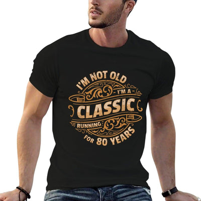 Classic 80 Year Old Man I Vintage 80th Birthday T-Shirt