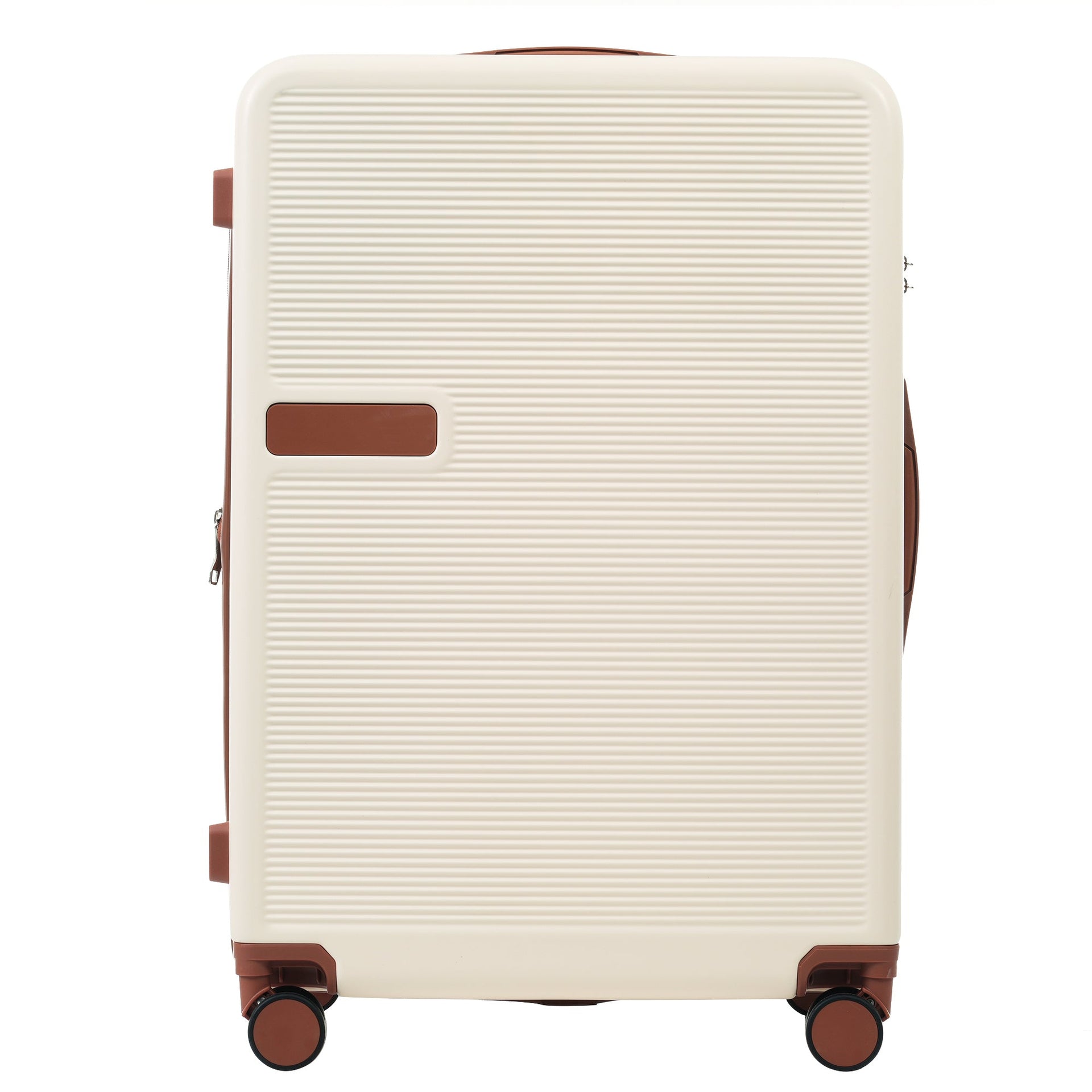 Hardshell Luggage Sets 3 pcs Contrast Color Suitcase with Spinner Wheels and TSA Lock 20' 24' 28' Available