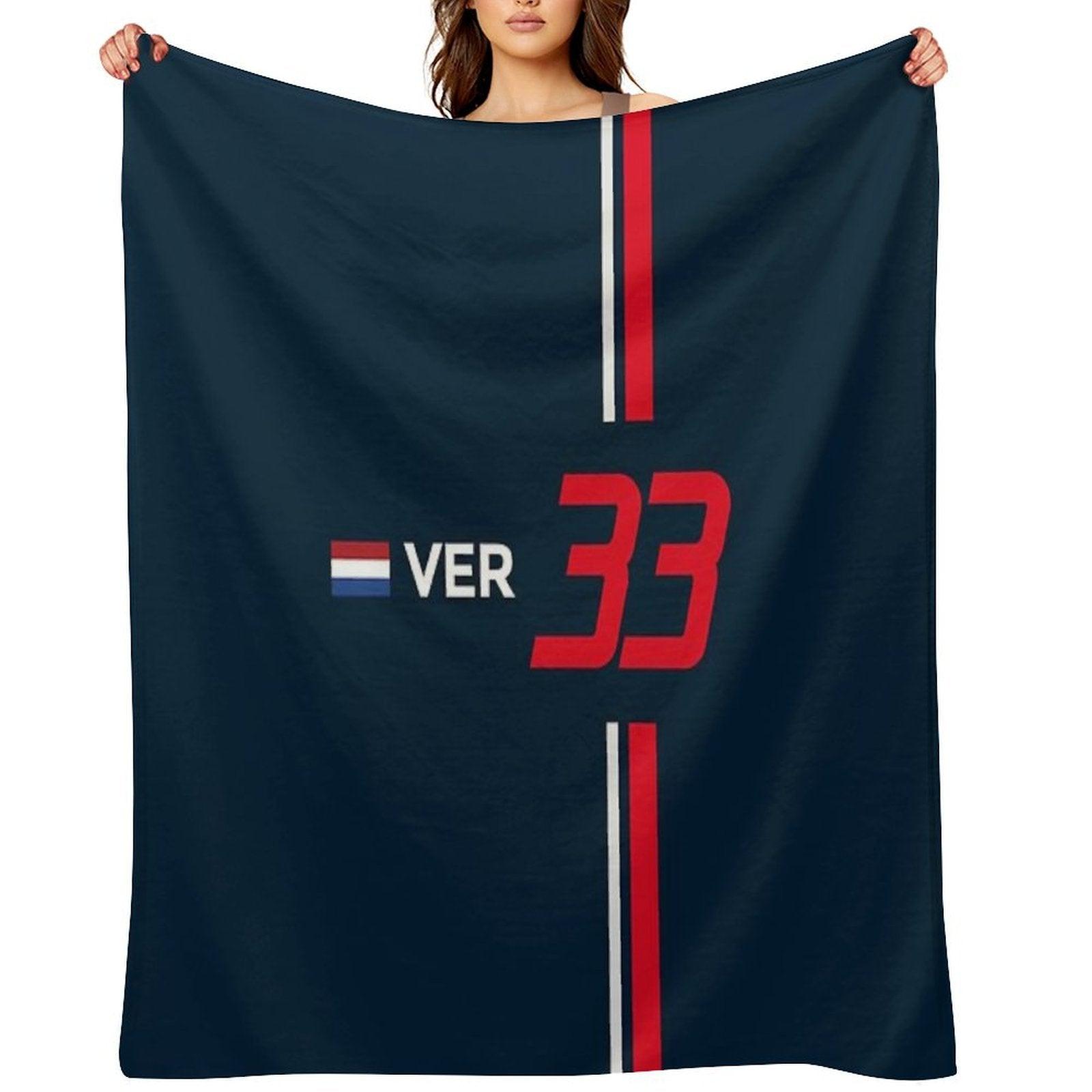 F1 2021 - #33 Verstappen Throw Blanket