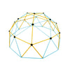 Climbing Dome,Jungle Gym Supports 750LBS And Easy Assembly, 12FT Geometric Dome Climber Play Center For Kids 3 To 10 Years Old, With Climbing Grip, Outdoor Backyard Play Equipment For Kids