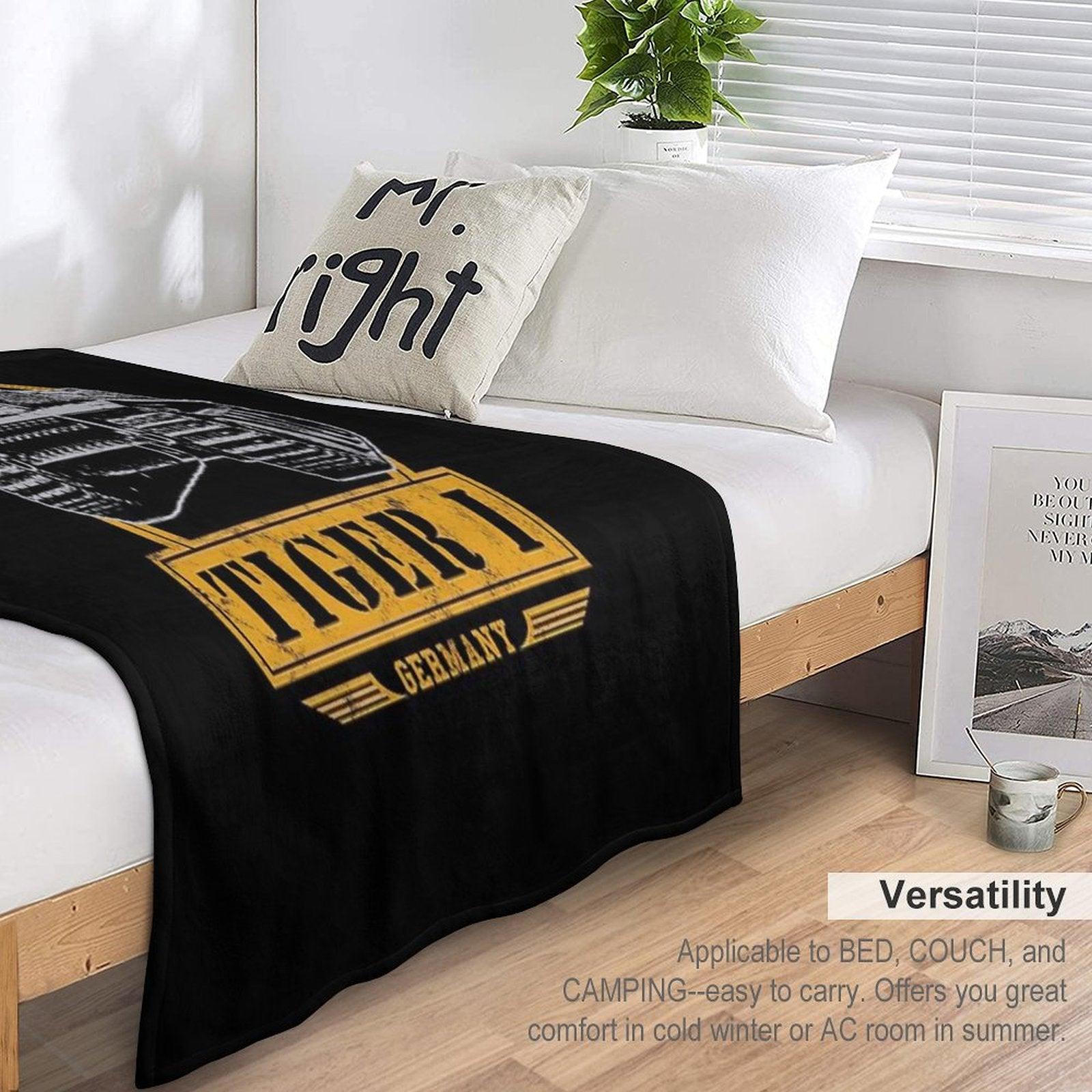 Tiger I - WW2 German Tank Throw Blanket