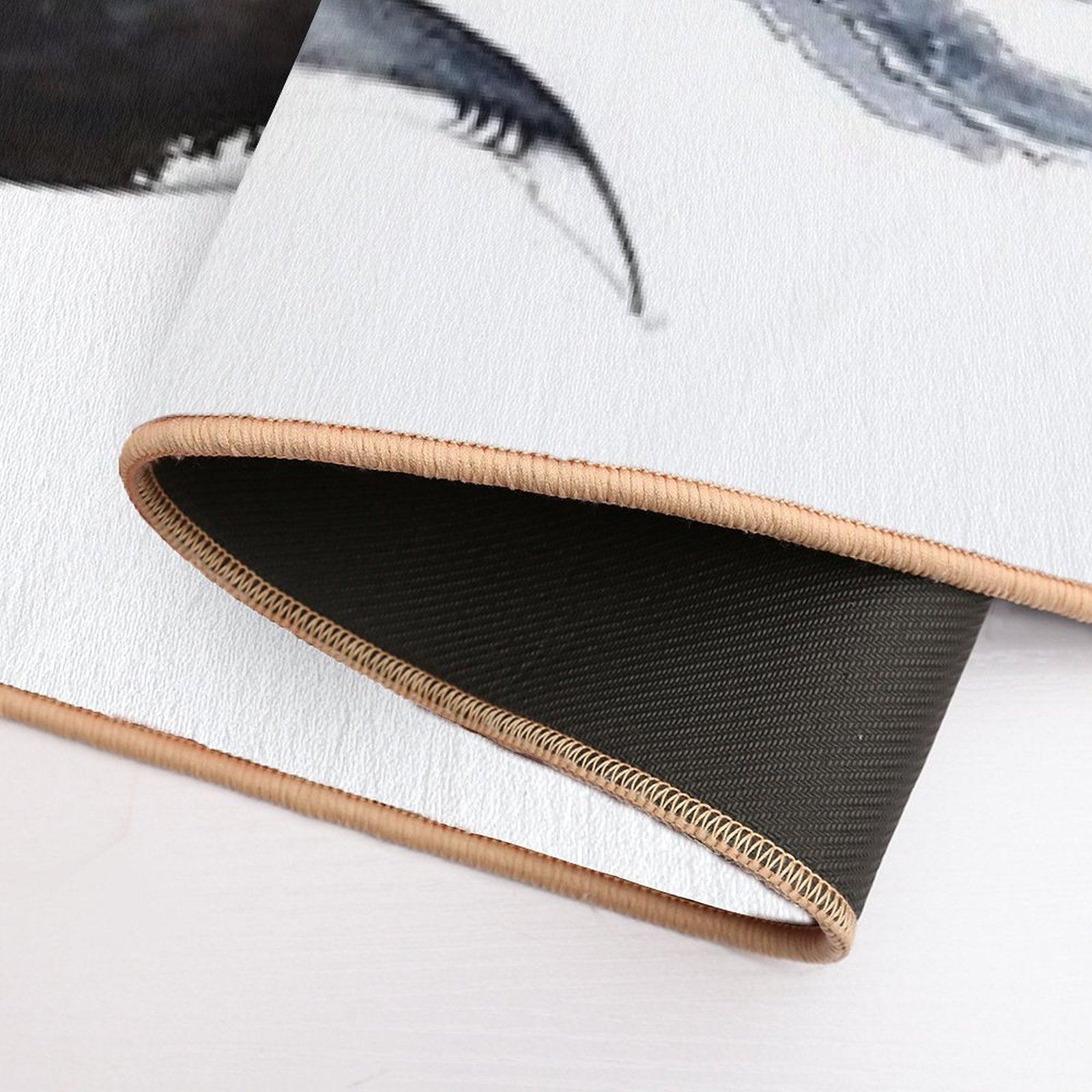 Whales And Right Whale Bath Mat