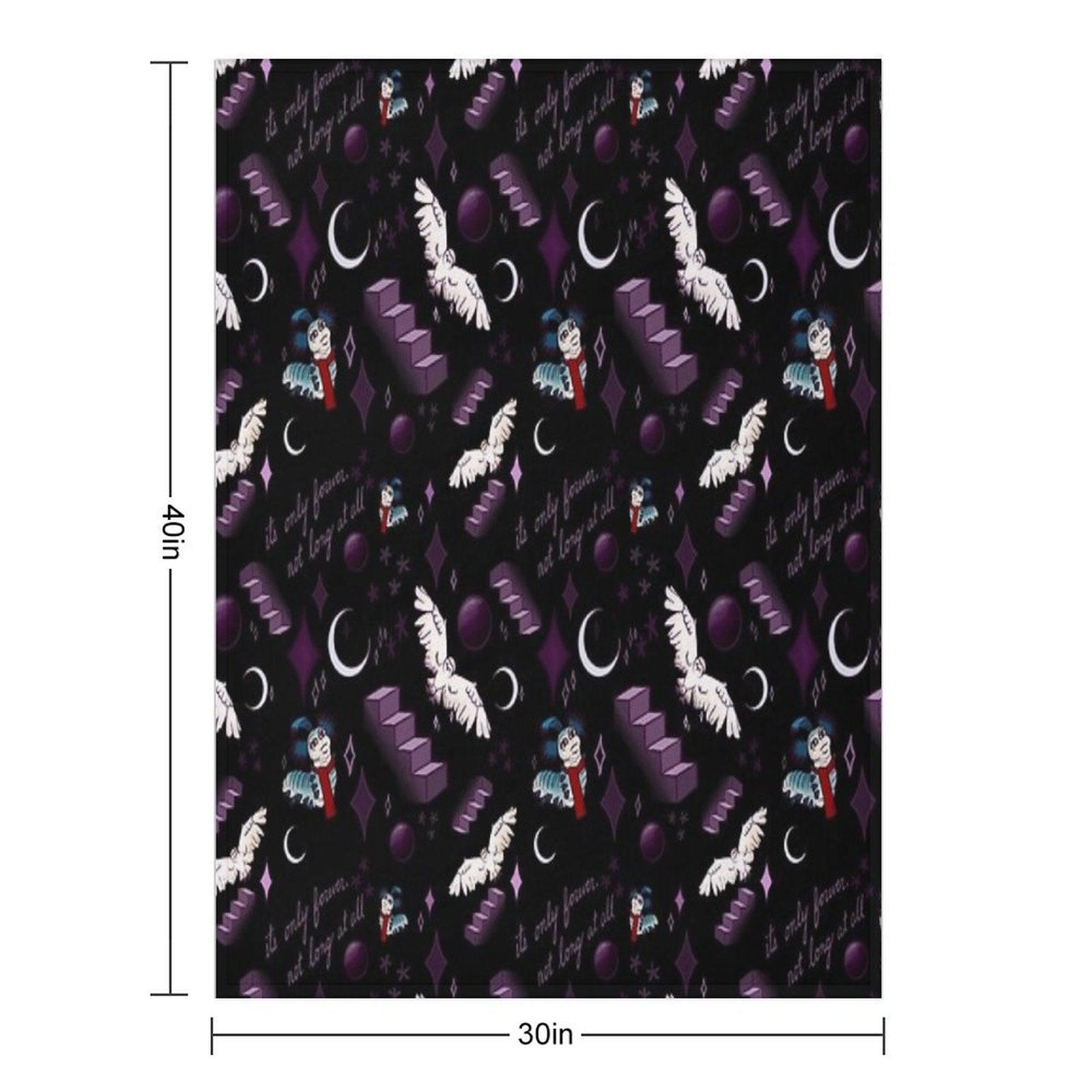 Labyrinth “It’s Only Forever Not Long at All” Throw Blanket