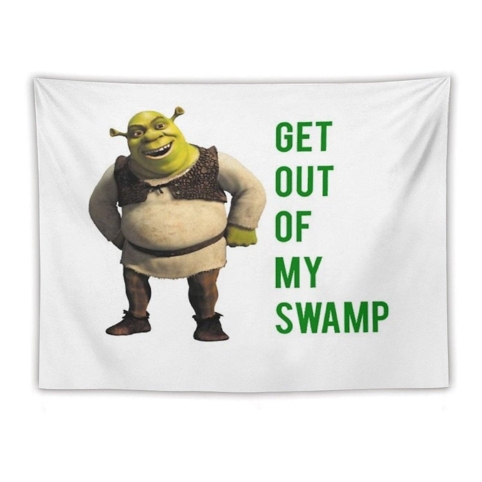 Get Out of My Swamp Tapestry
