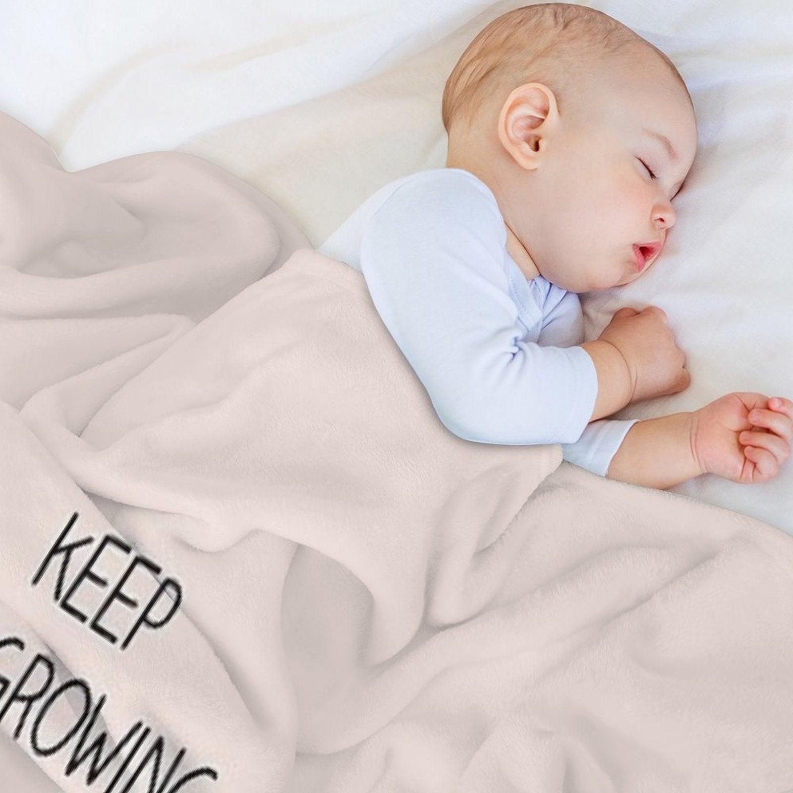 Growing Mushrooms Throw Blanket
