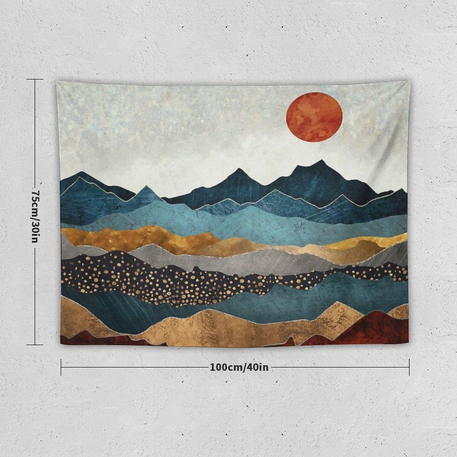 Amber Dusk Tapestry
