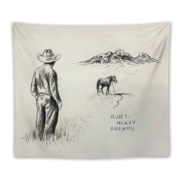 Zach Singer Bryan - Quiet, Heavy Dreams Tapestry BionZax