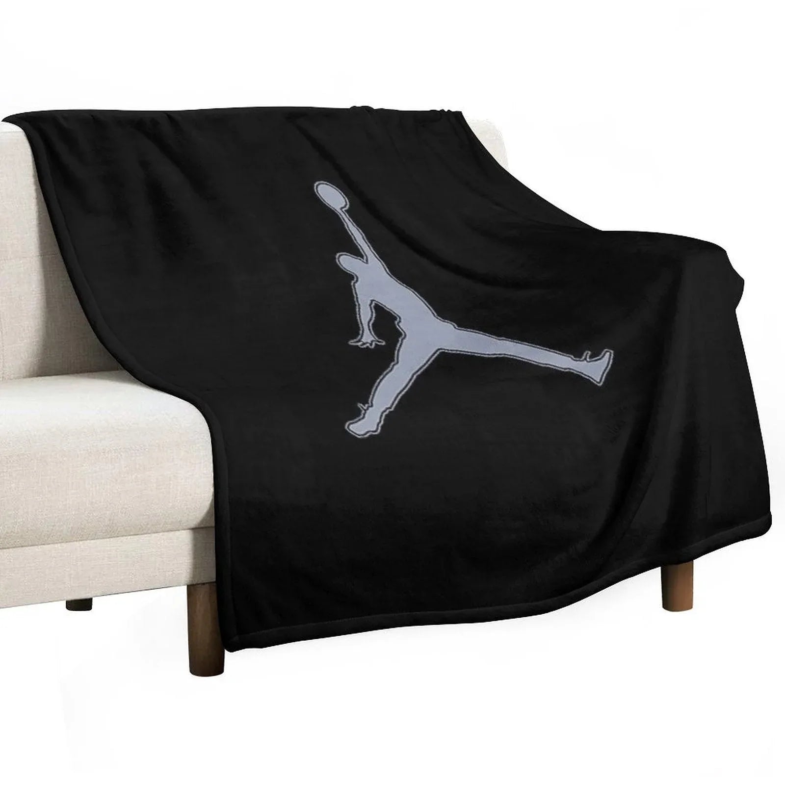 Jordan Grey Summer Vibe Throw Blanket