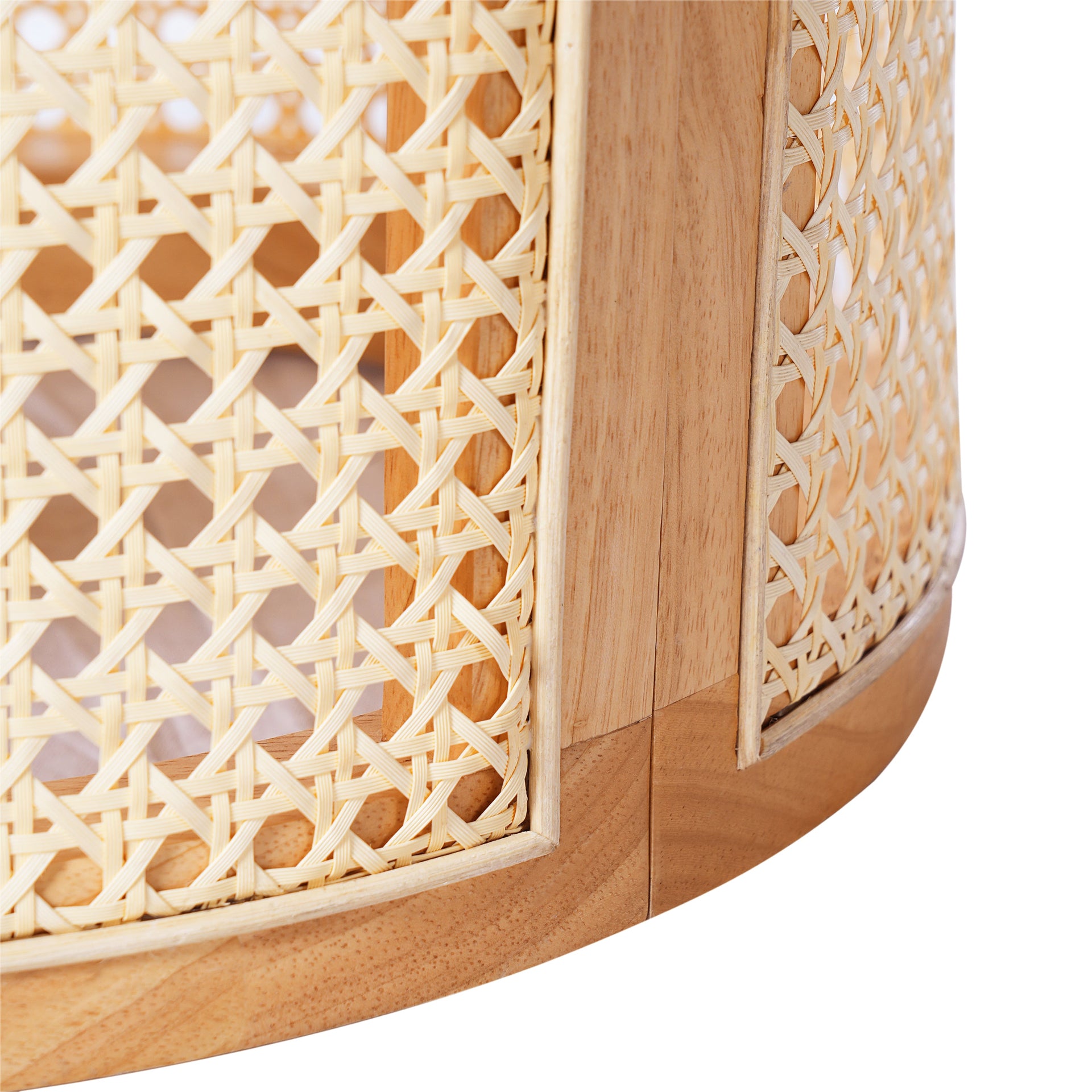 Rubber Solid Wood Side Table