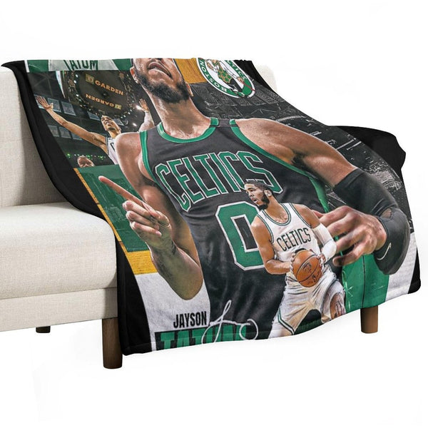 Jayson Tatum 0 Champions Velvety-soft Throw Blanket