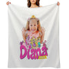 The Kids Diana Show Wrinkle-free Throw Blanket
