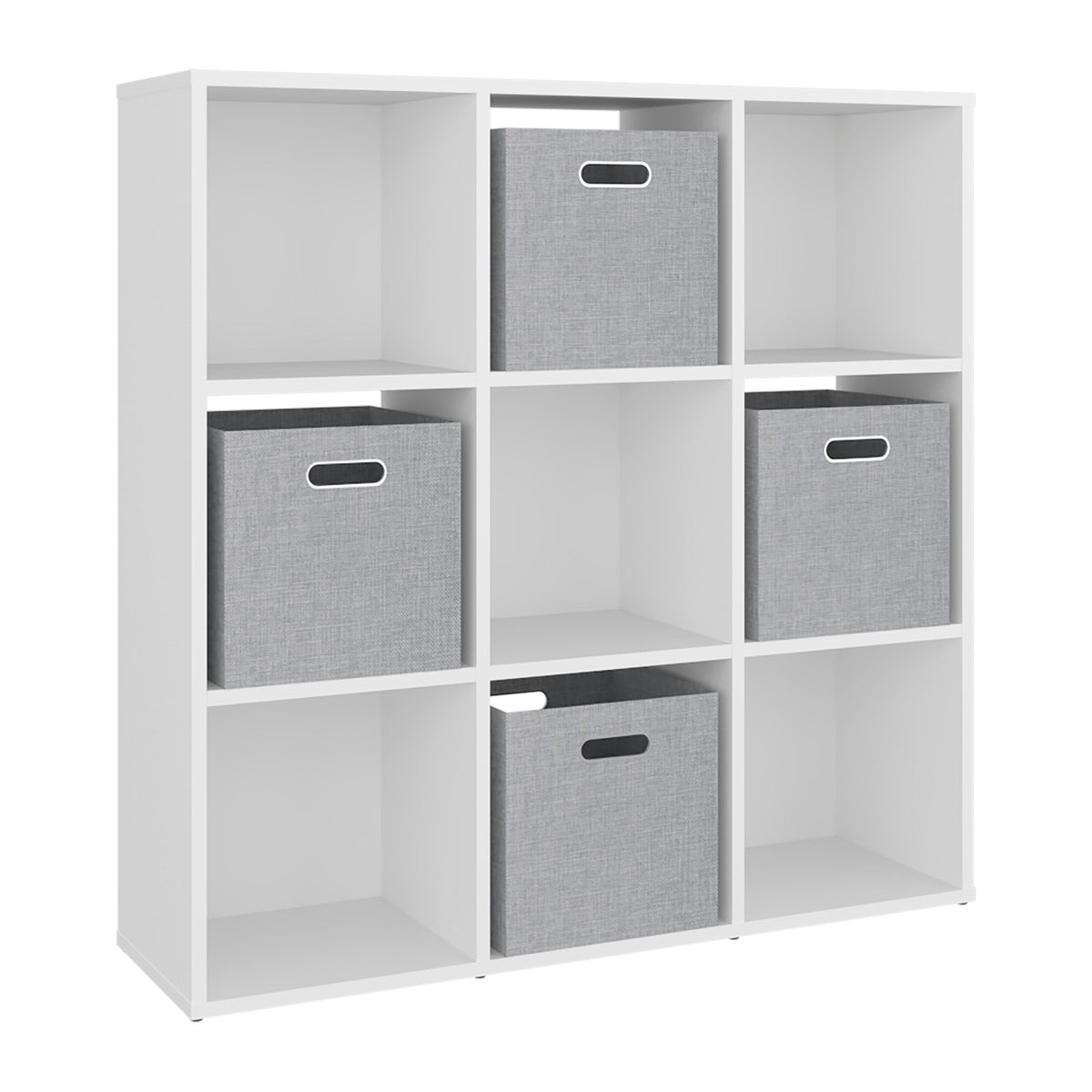 Lena 9-Cube Storage Organizer Bookcase