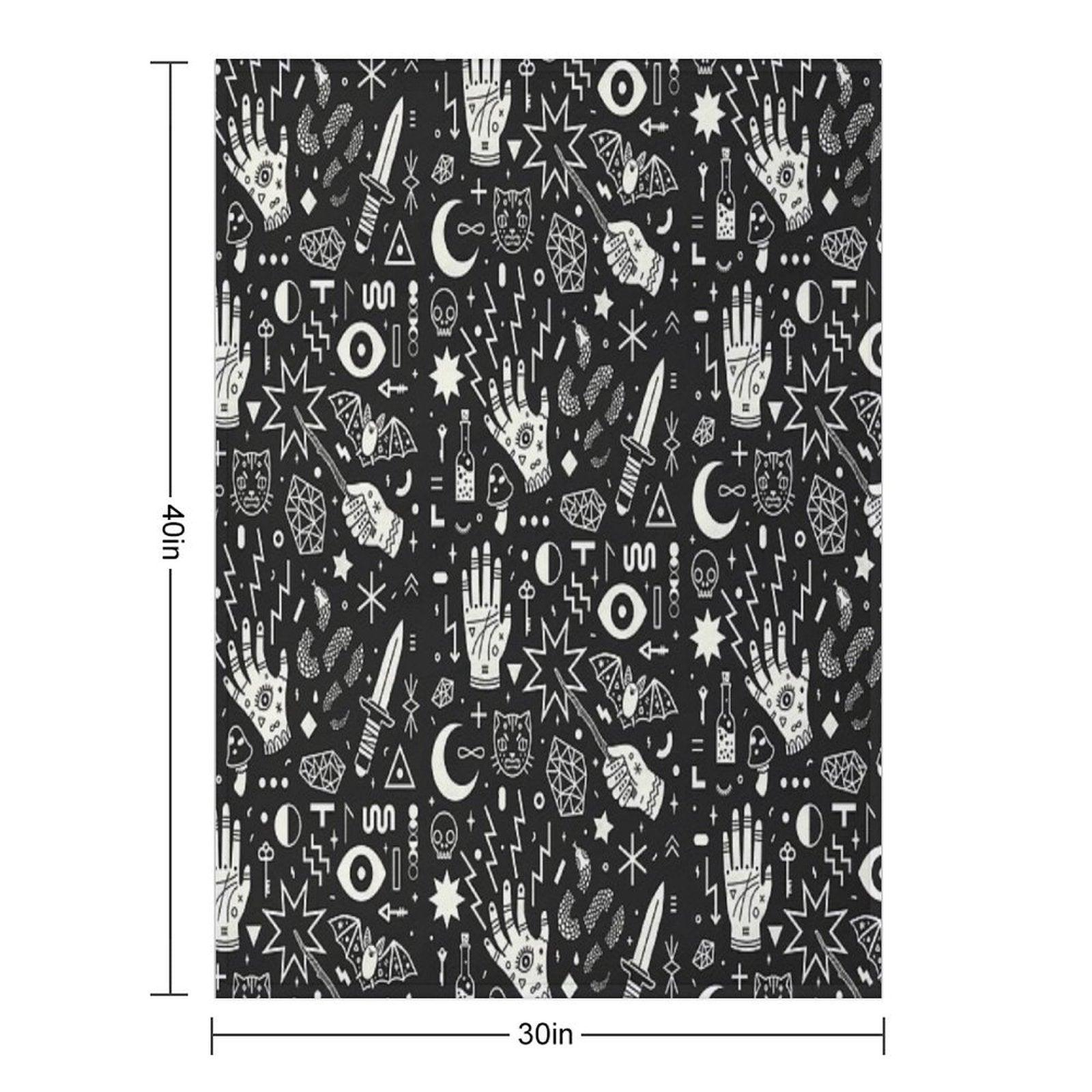 Witchcraft Throw Blanket