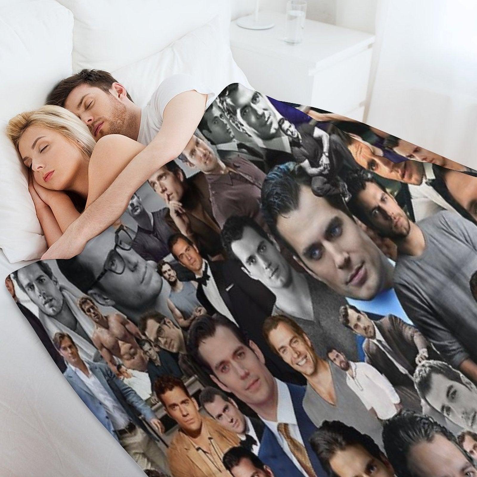 Henry Cavill Throw Blanket