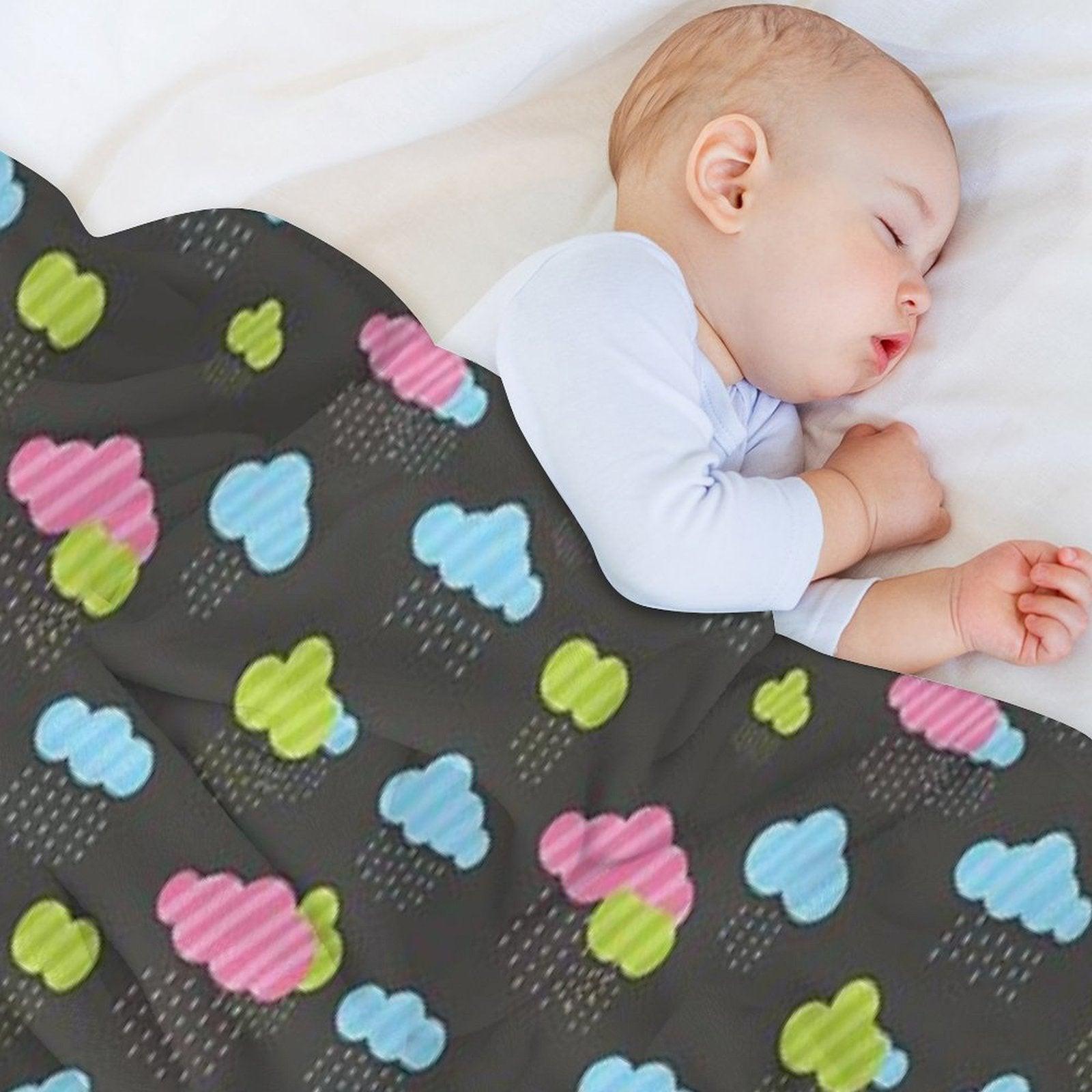 Rainy Clouds Throw Blanket