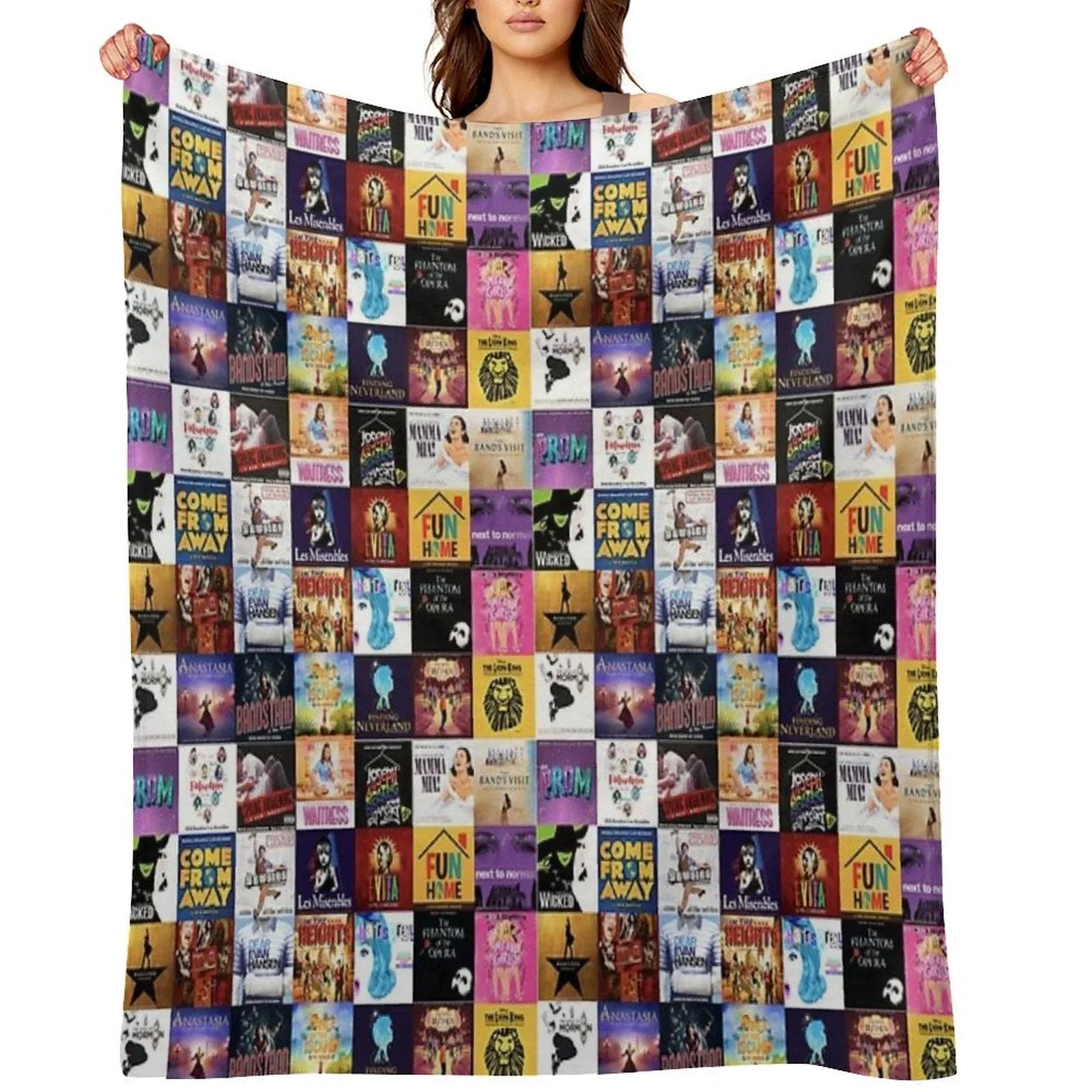 Broadway's Must Sees! Throw Blanket