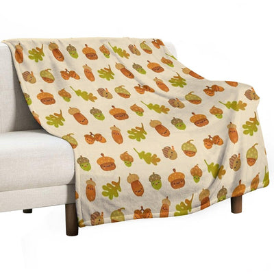 Acorns Gift-ready Throw Blanket