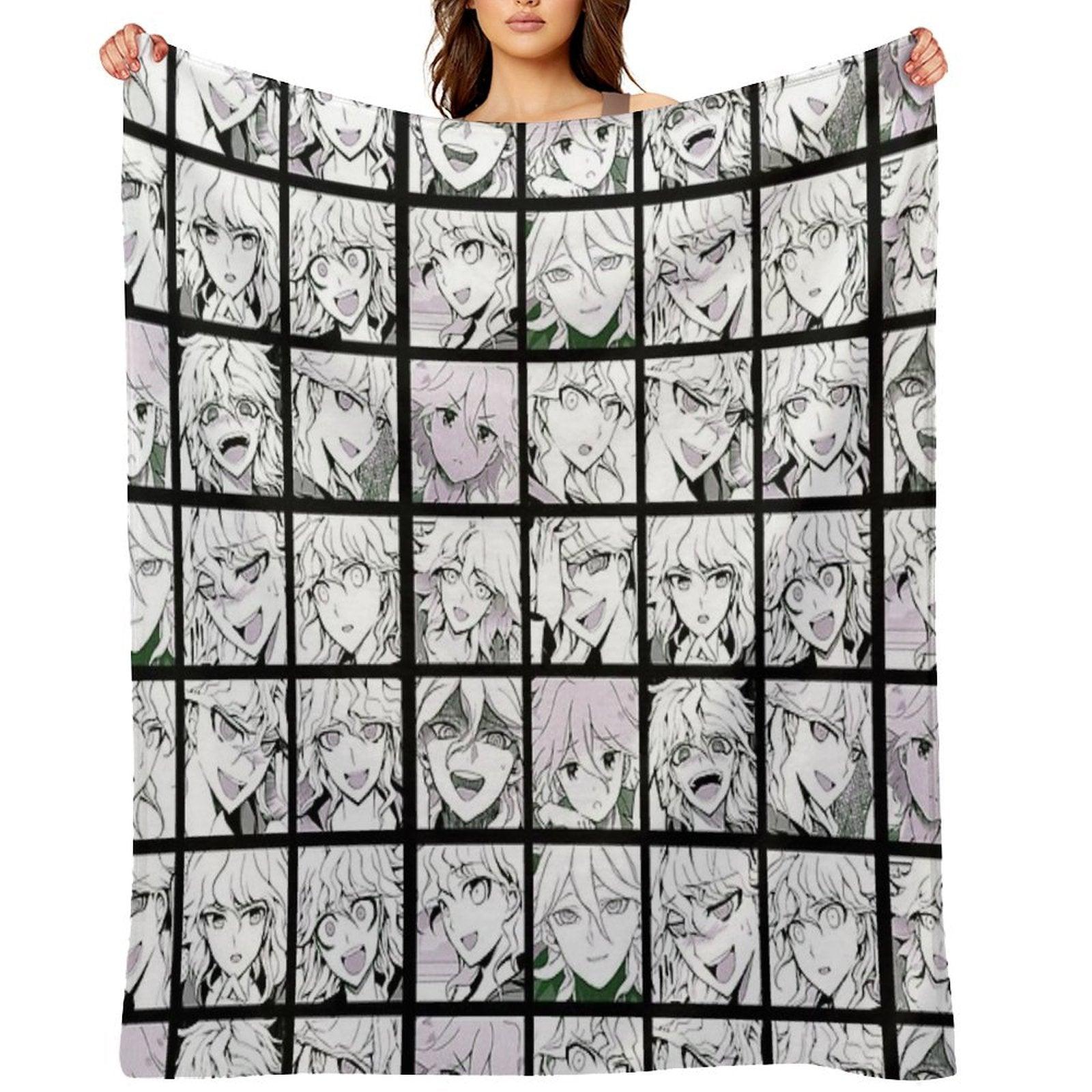 Nagito Manga Collection (Colored) Throw Blanket