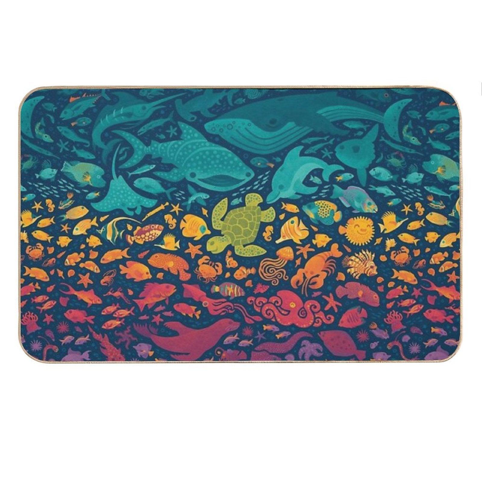 Aquatic Spectrum 2 Bath Mat
