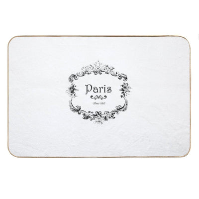 Paris Since 1860 Vintage Logo Bath Mat