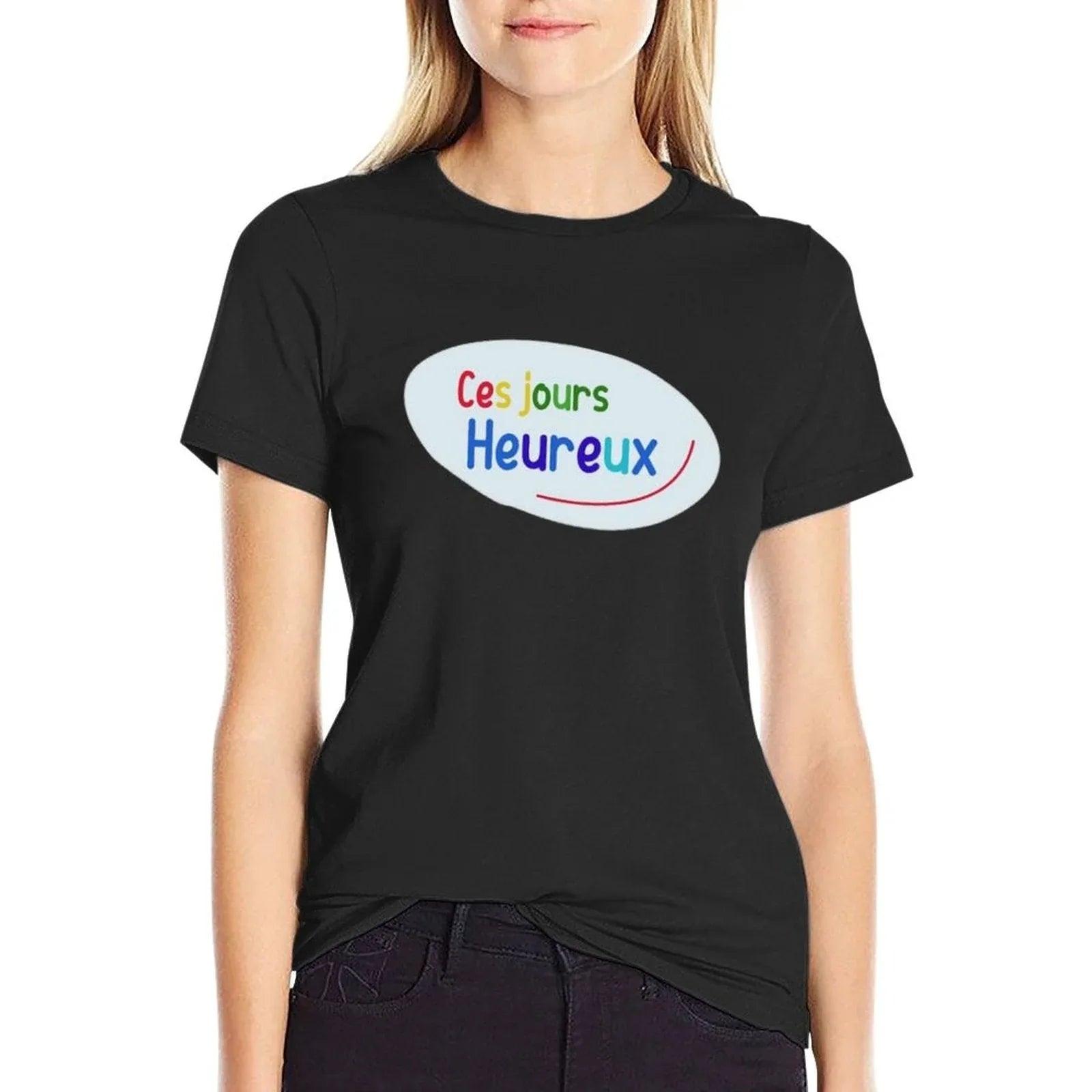 Our Happy Days - Animators T-shirt  Fade-proof Color T-Shirt