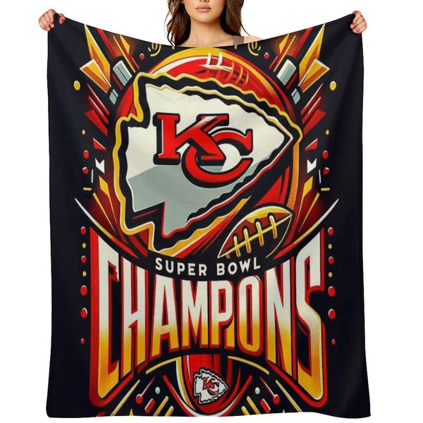 Kansas City Champions Eco-conscious Throw Blanket