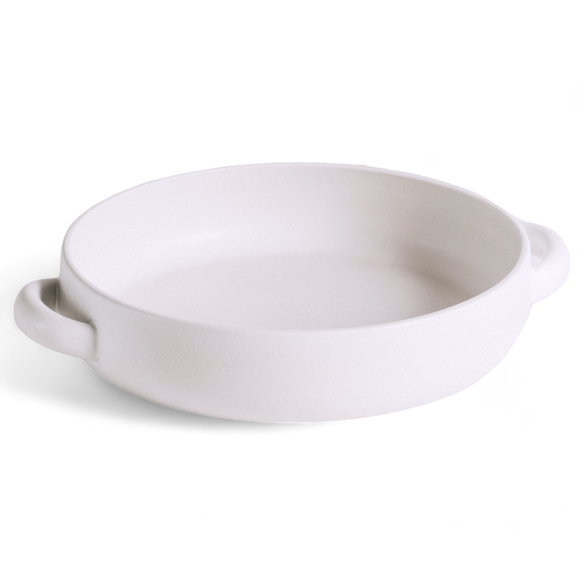 Stoneware Serving Plate With Handles 13.4
