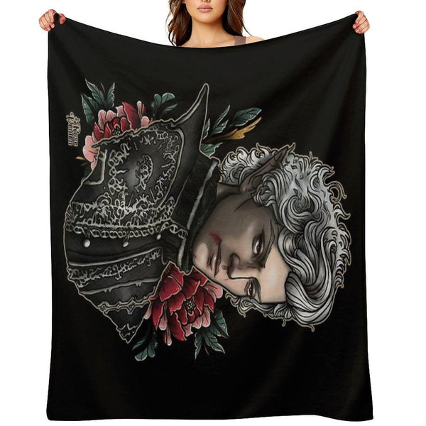 Astarion Vampire BF Throw Blanket