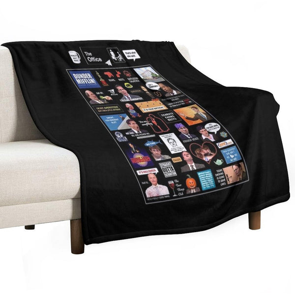 The Office US Montage Gift-ready Throw Blanket