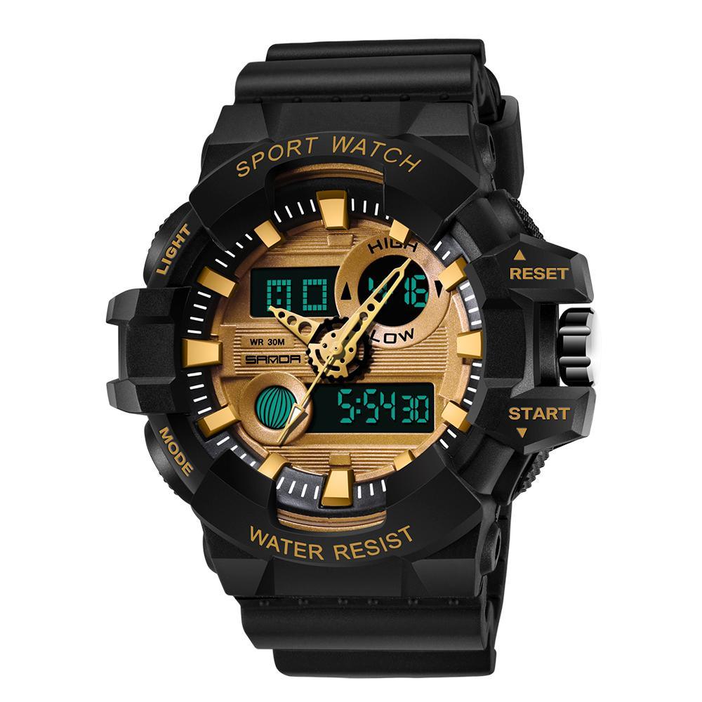 Sport Men Watches White G style Watch In LED Digital Style Waterproof 30M Casual Luxury Elegant Style  Relogios masculino