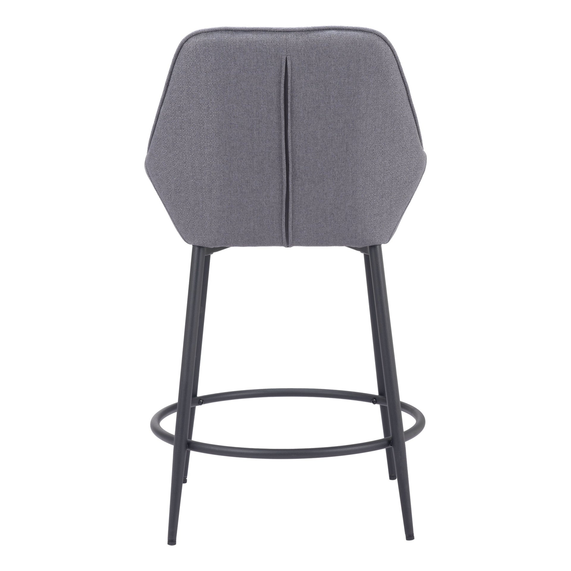 Vila Counter Stool (Set of 2) Gray
