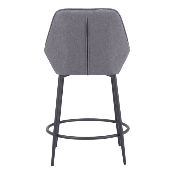 Vila Counter Stool (Set of 2) Gray