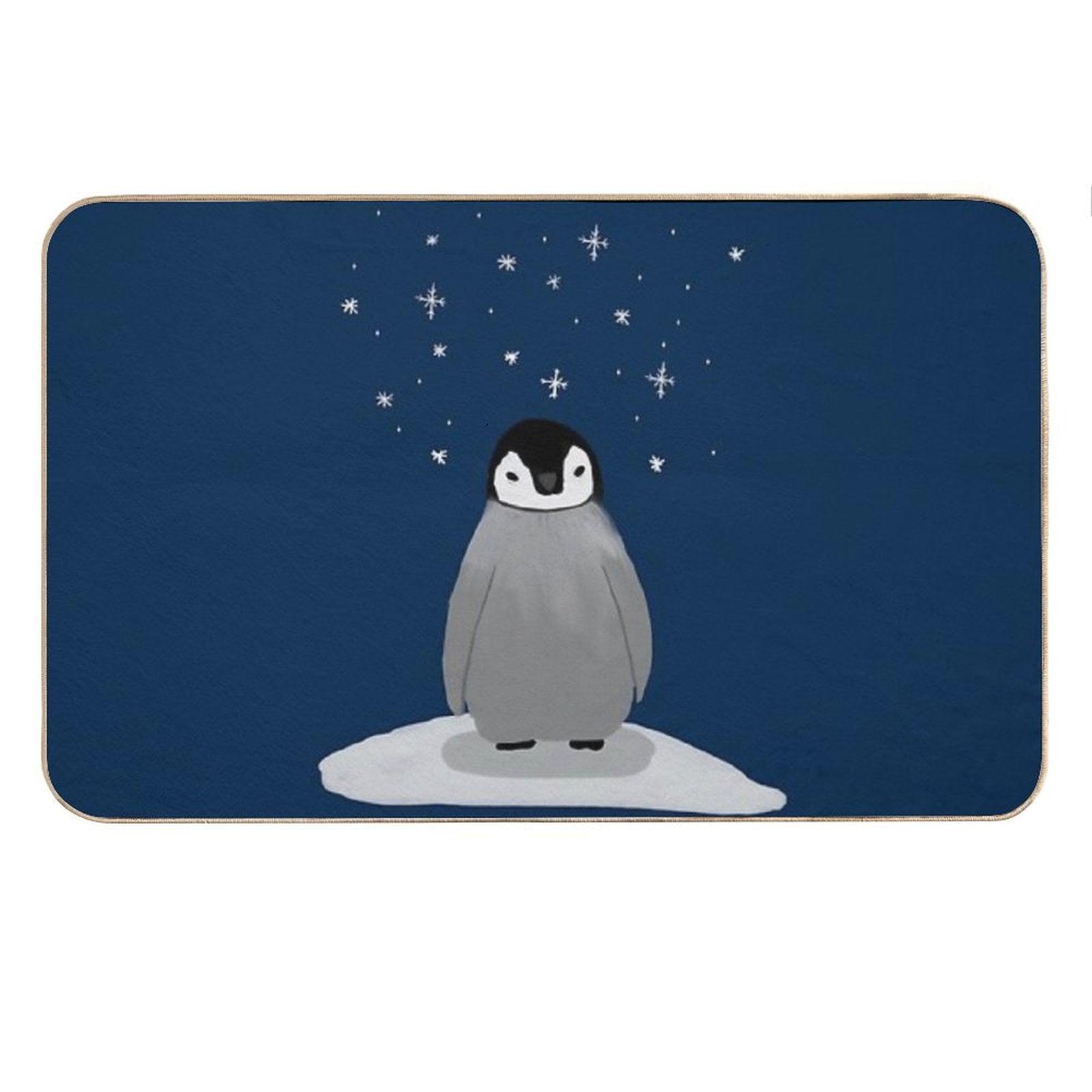 Happy Little Penguin Bath Mat
