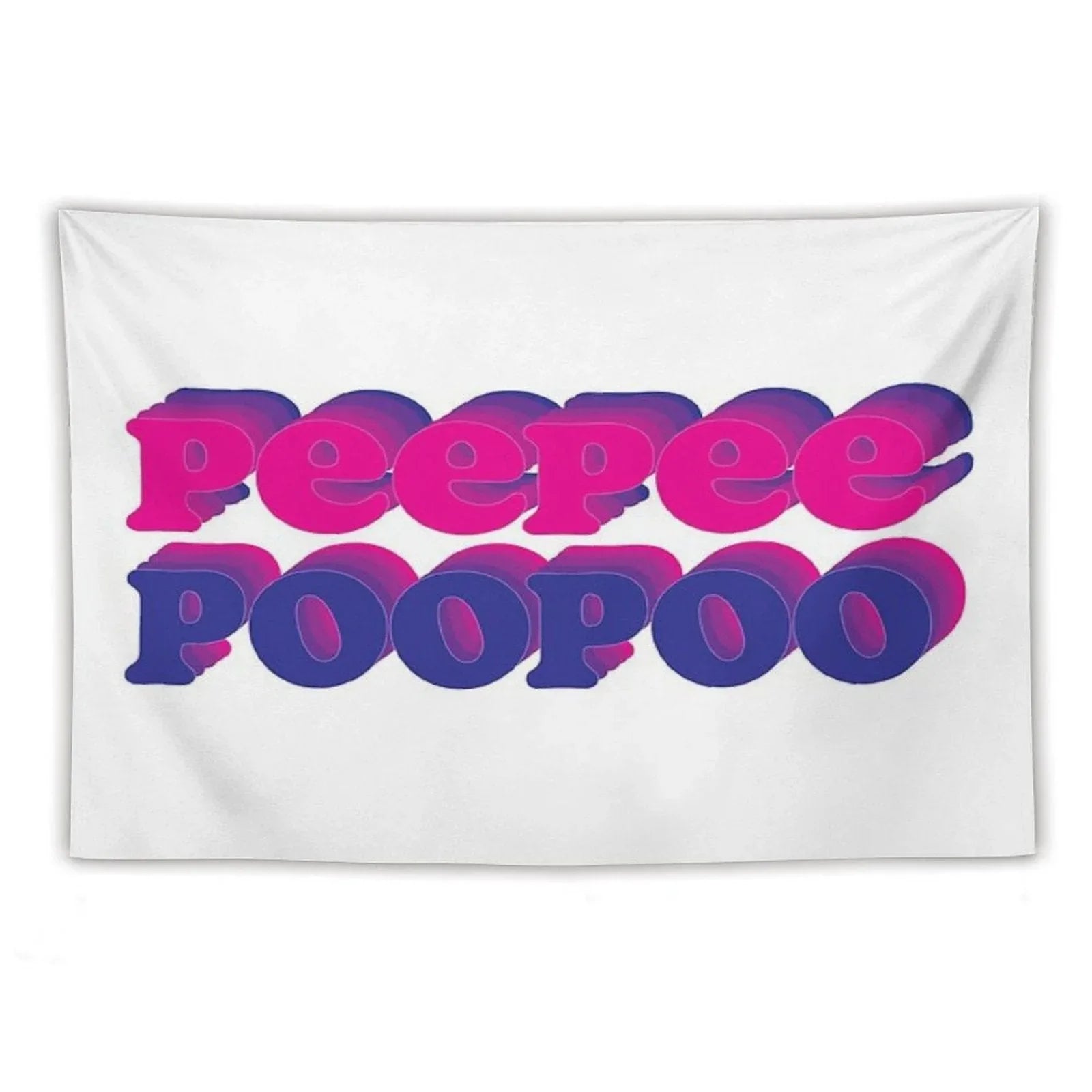 Peepee Poopoo Tapestry