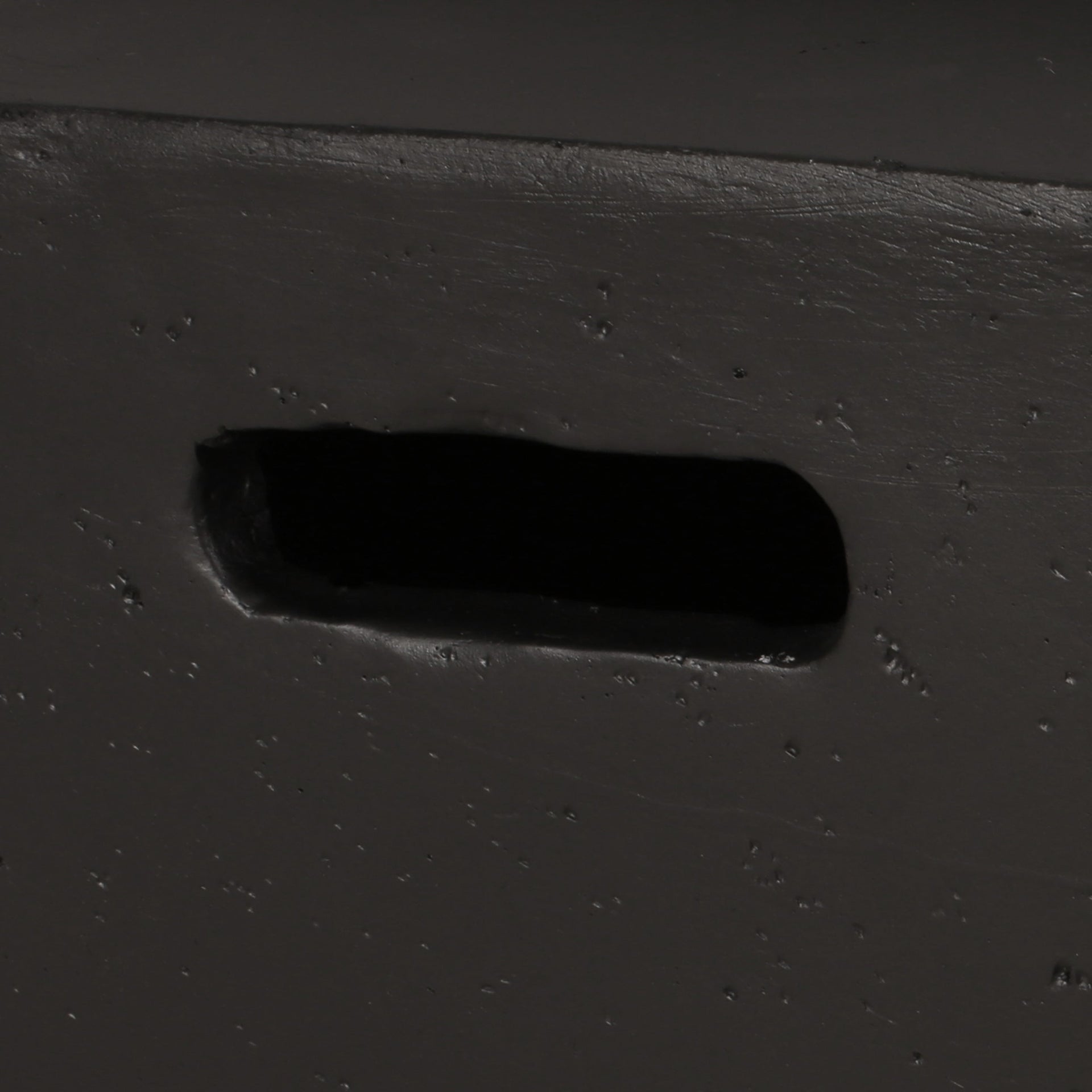 Outdoor 29' Square MgO Wood-Burning Fire Pit, Dark Gray