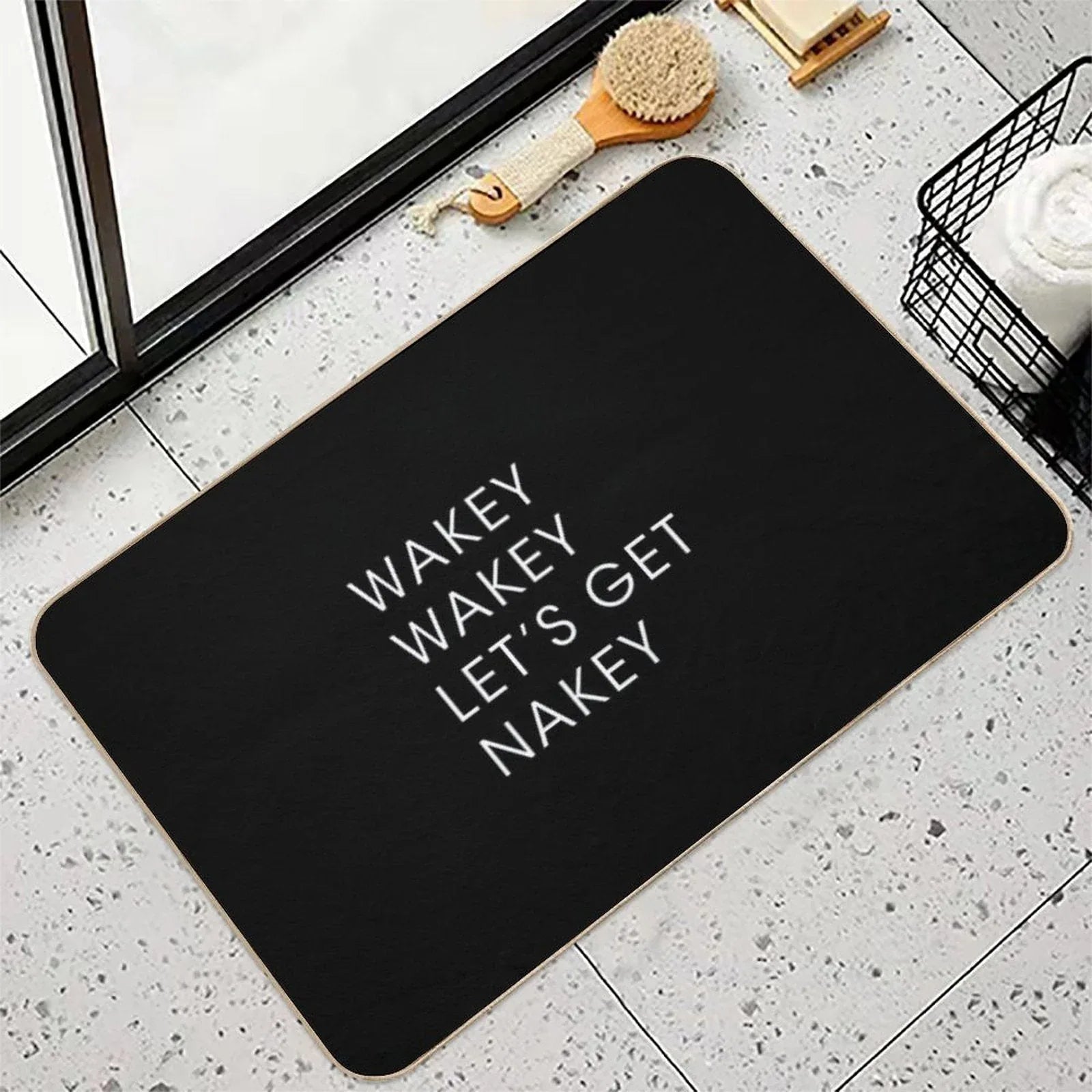 Wakey Wakey Let Bath Mat