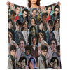 Collage Saint Timothee Chalamet Compact Throw Blanket