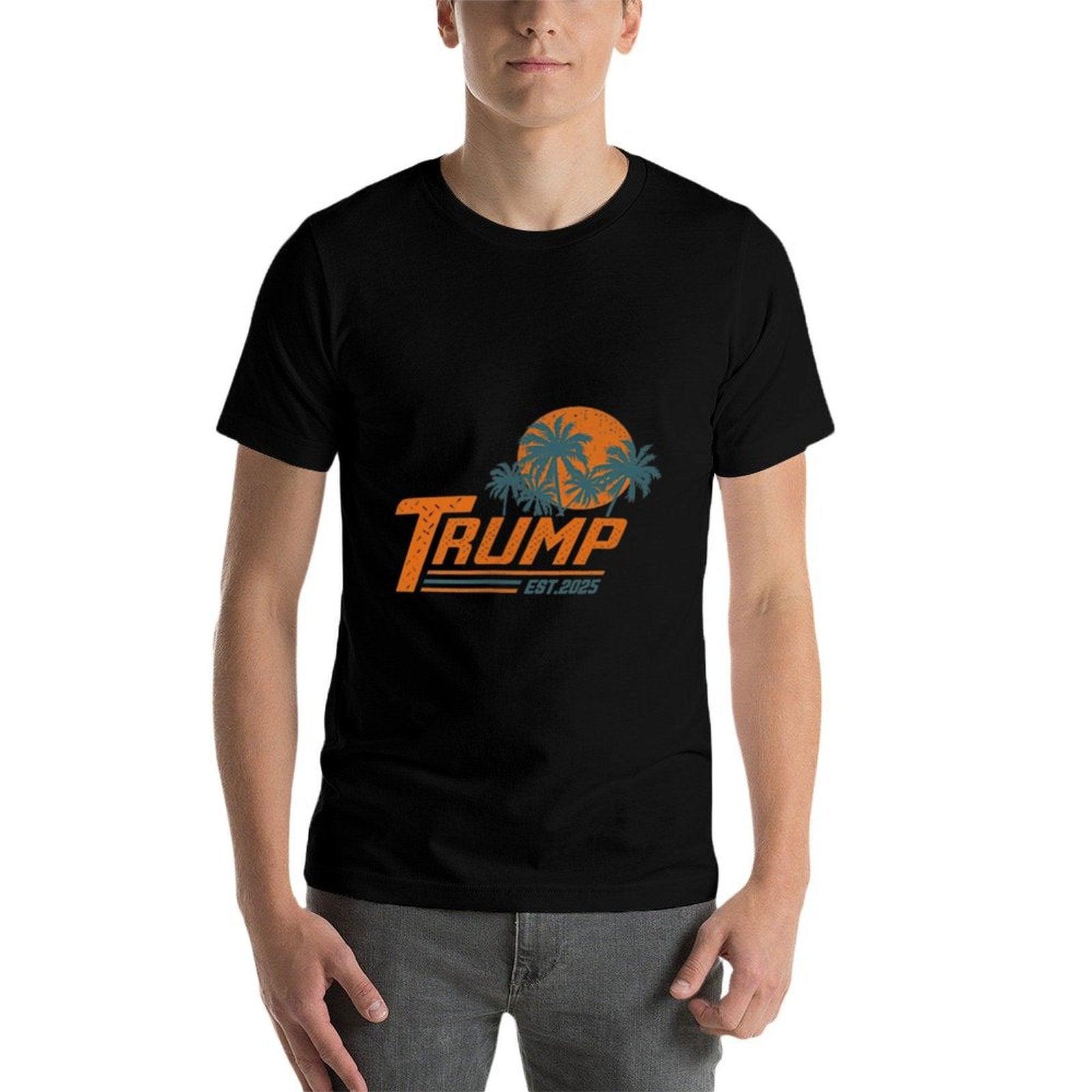 Funny Trump Retro Vintage (2 Side) Trump Merchandise  Soft T-Shirt
