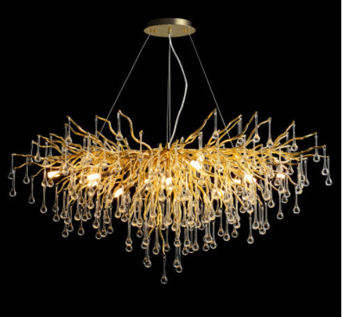 Crystal Water Drop Chandelier