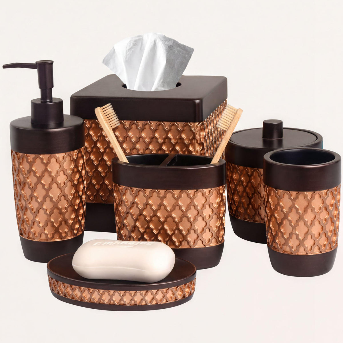 Bathroom Set – Wally, 6 Piece