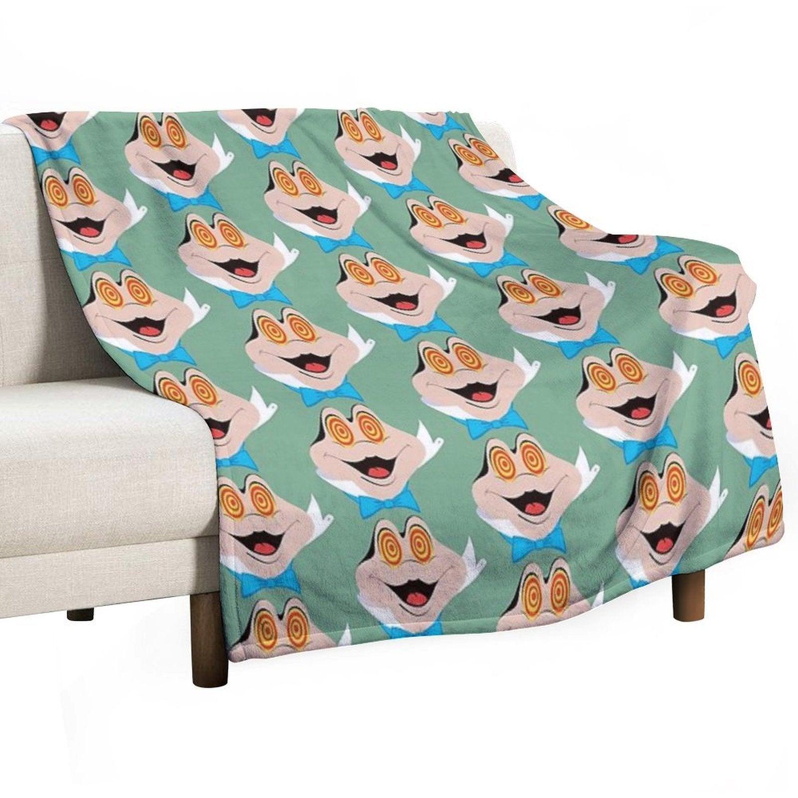 Mr. Toad Throw Blanket