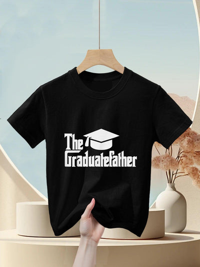 Funny Graduation Dad The Graduate-Father Day Gift Men Daddy Kids T-Shirt