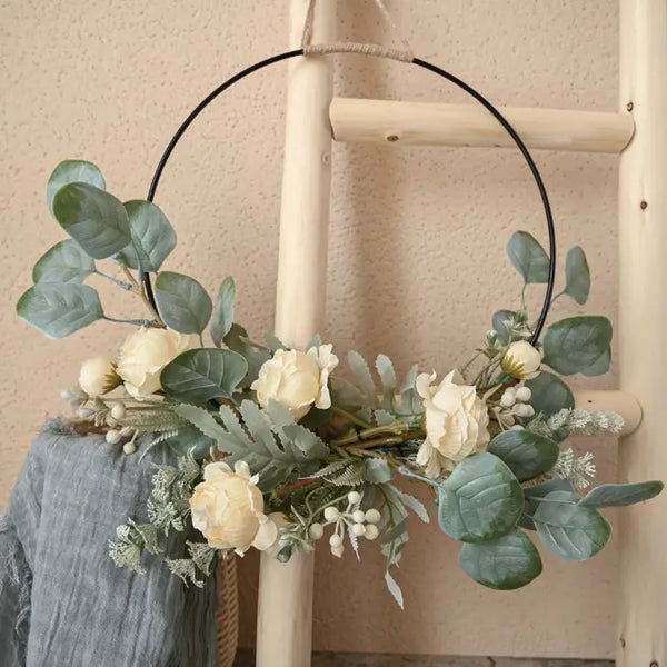Artificial Flower Wreath VagabondVintage