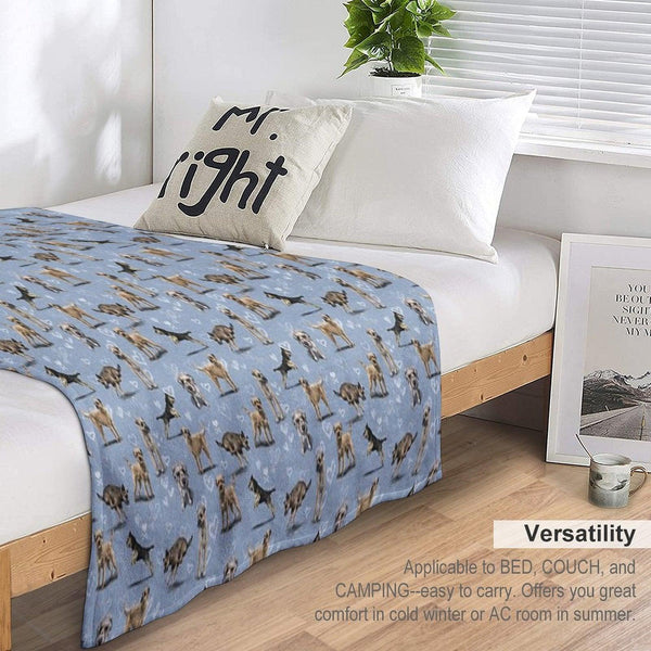 The Border Terrier Throw Blanket