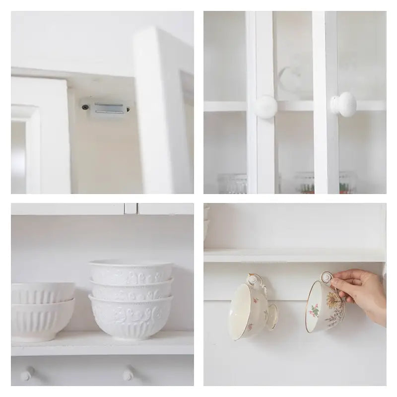 French-Style Wall Cabinet VagabondVintage